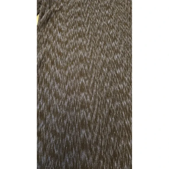 Saturday Sunday Dress Womens Medium Navy Blue Space Dye Swing 3/4 Sleeve Pockets - Picture 3 of 16